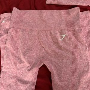 Gymshark vital seamless set (pink)never worn